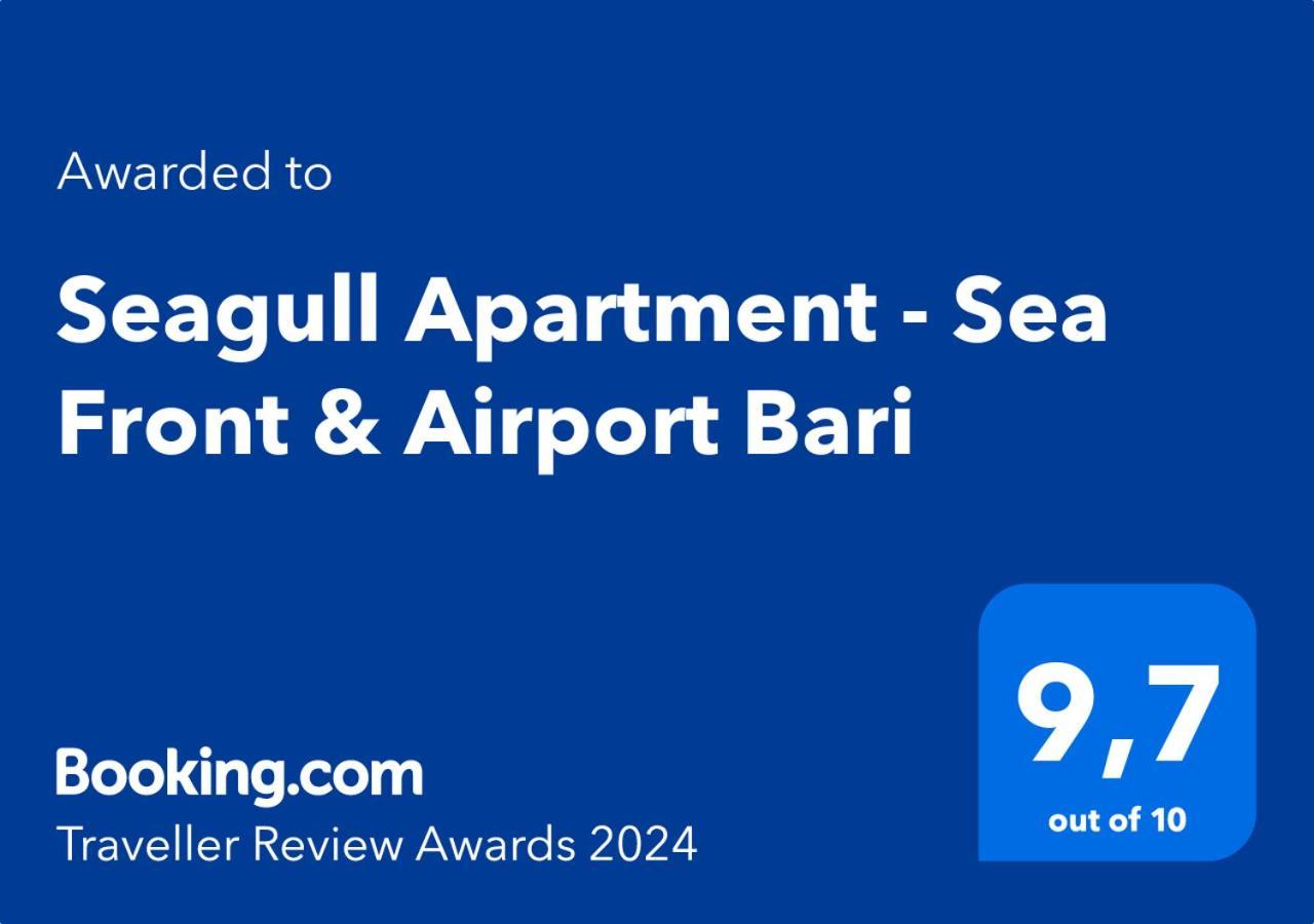 Seagull Apartments - Front And Sea View & Airport Bari Eksteriør bilde